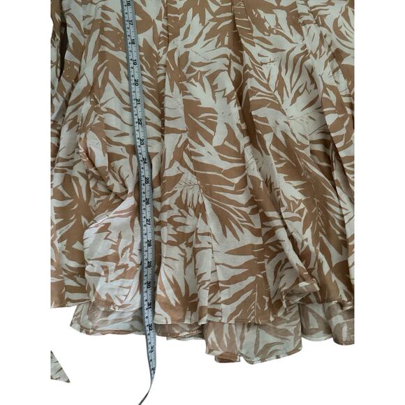 Aakaa mini dress sz S Palm Tree Mini Dress - Picture 9 of 11